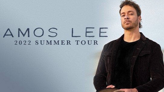 Returning in August … Philly’s Own Amos Lee