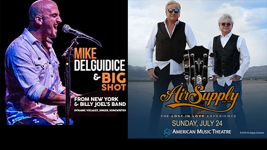 Two Terrific Shows in One Music-Filled Weekend!