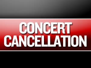 Randy Travis Concert Cancelled