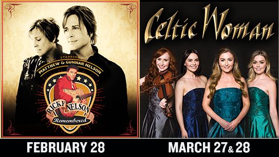 Ricky Nelson Remembered and Celtic Woman Added to Schedule