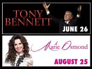 Tony Bennett & Marie Osmond!