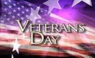 Veterans Day Offer for Military Personnel