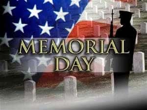 Memorial Day Offer for Military Personnel