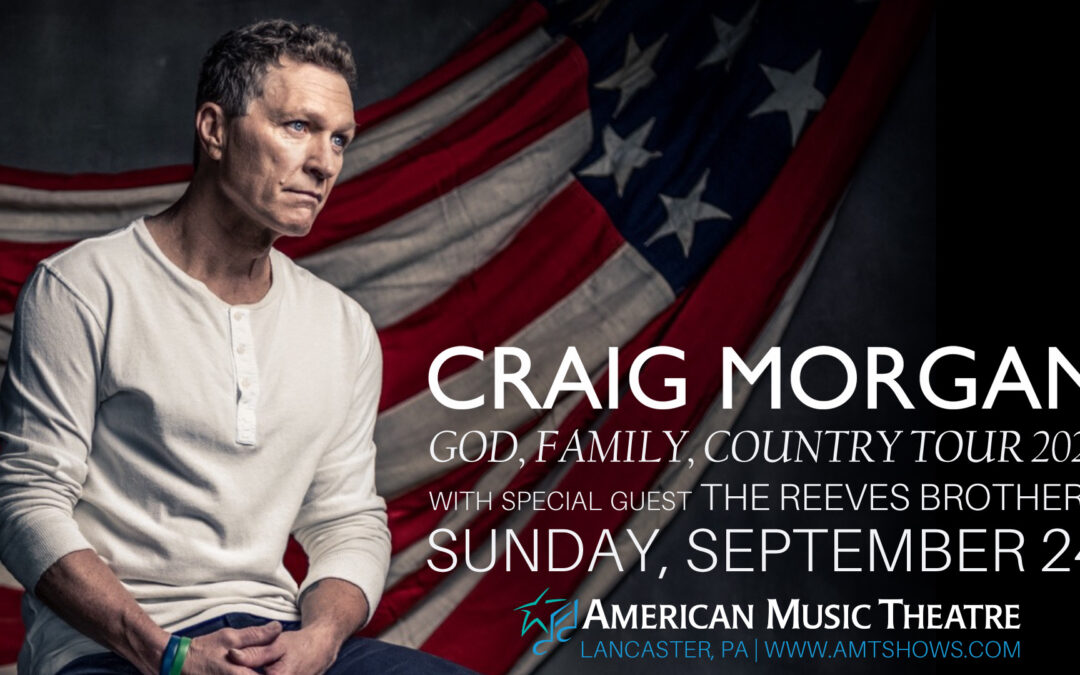 Craig Morgan and The Reeves Brothers to Play AMT in September